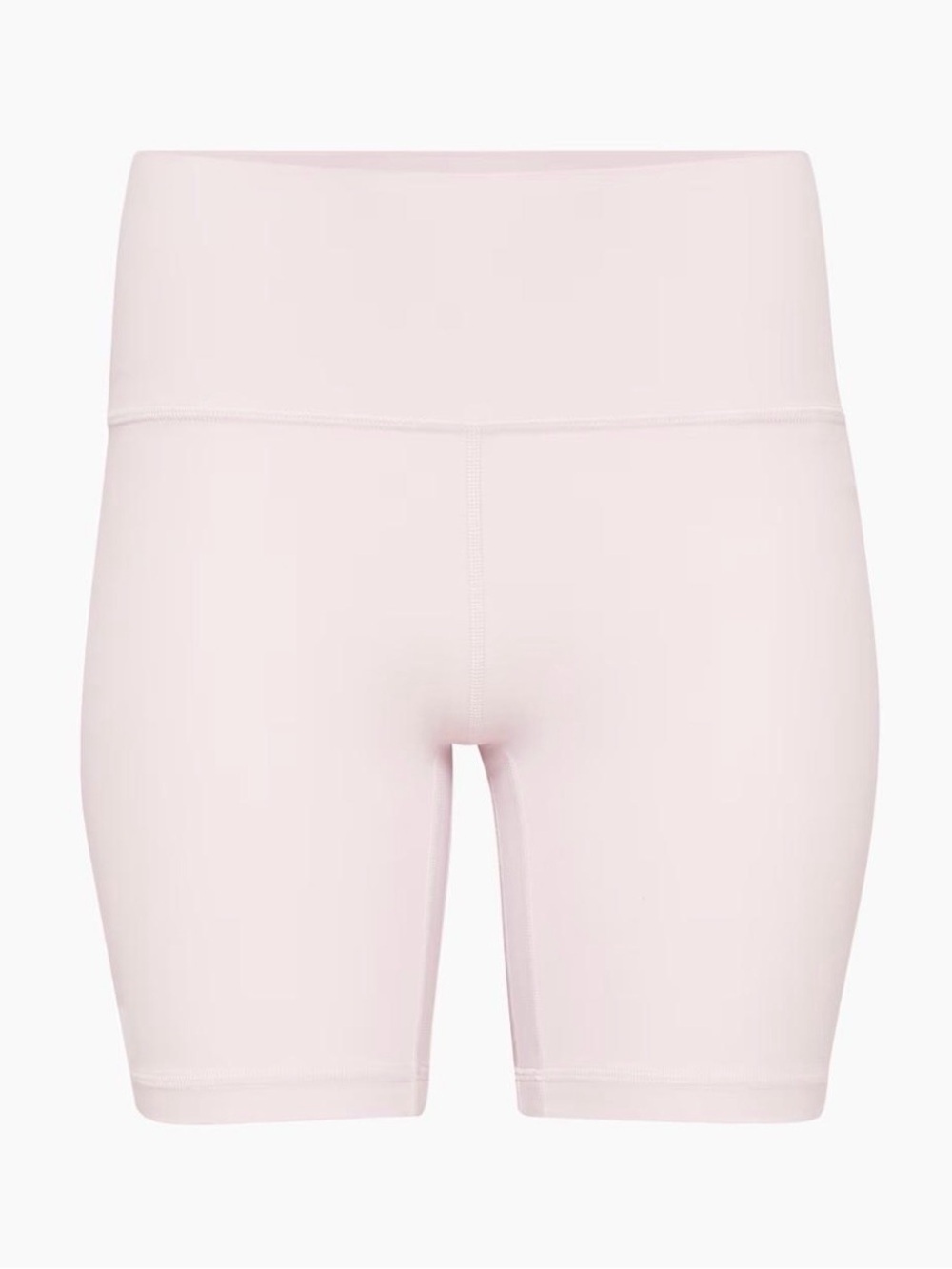 Aritzia Light Pink High-Rise Bike Shorts